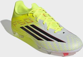 adidas Fussballschuh ADIDAS PERFORMANCE F50 LEAGUE FIRM GROUND/MULTI GROUND, Gr. 42,5, team solar gelb 2, core schwarz, lucid rot, Synthetik, Textil, Schuhe 