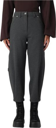 Pinko Mujer, Pantalones, Gris, Talla: S