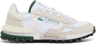 Lacoste Sneakers, unisex, White, Size: 8 US Elite Active