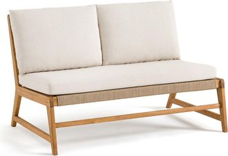 La Redoute Interieurs Tuinzetel in acacia, 2-zit, Natou