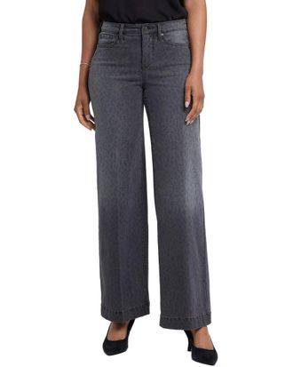 NYDJ Nydj Teresa Wild Spirit Wide Leg Jean