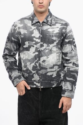 Dsquared2 Camouflage Denim Overshirt DAN Dsquared2