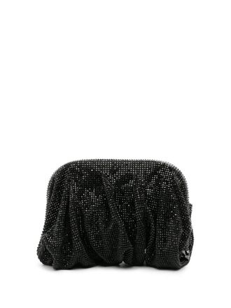 Benedetta Bruzziches Venus clutch met stras - Zwart