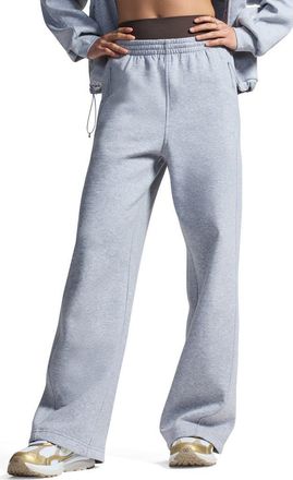 Under Armour Unstoppable Performance Fleece Wide Leg Pants in Light Grey at Nordstrom, Size X-Small