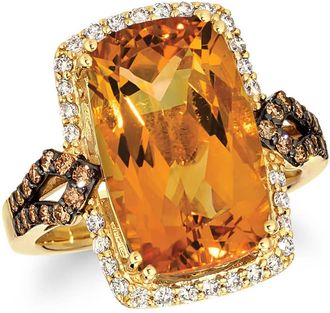 Le Vian Ladies Balance Rings set in 14K Honey Gold