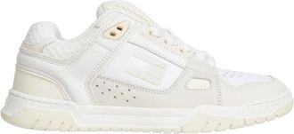 Tommy Jeans Beige Leren Sneakers - Heren - Sneakers - Beige - 44 EU - Leer - Schoenen