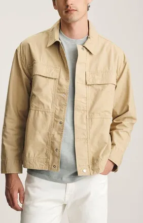 Mavi Multipocket Button-Up Shirt in Olive Gray at Nordstrom, Size Xx-Large