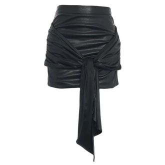 Elisabetta Franchi Dames, Rokken, Zwart, Maat: S