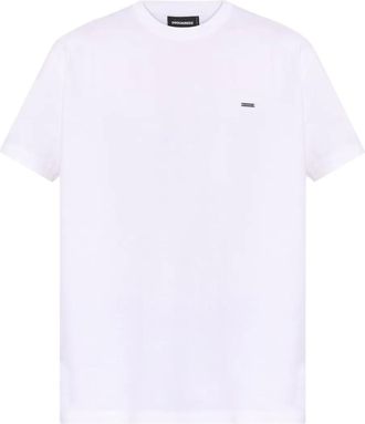 Dsquared2 T-shirt con applicazione - Bianco