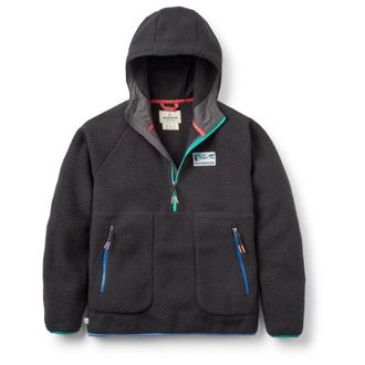 Passenger Maine 2.0 1/2 Zip Recycled Sherpa Fleece Fleecejacke f&uuml;r Damen | grau