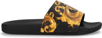 Versace Jeans Couture Sandali Slide Stampa Barocco - - Shoes - Donna - Multicolore - 40 EU