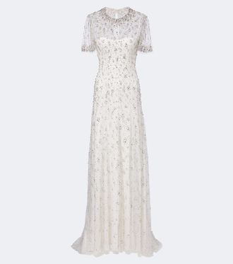 Jenny Packham Bridal Capture embellished tulle gown