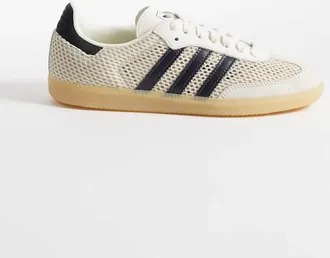 adidas Originals Samba OG - Sneakers color crema e marroni alluncinetto-Marrone