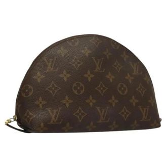 Louis Vuitton Pre-owned Canvas pouches - Dames - Vintage Tassen - Bruin - ONE Size - Vintage