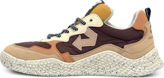 ID.EIGHT Hana sneakers met pijldetail - Bruin