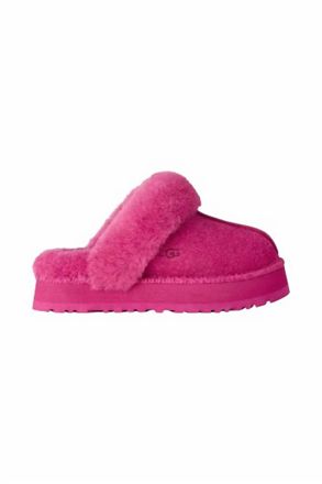 UGG Womens Disquette Slipper In Dark Peony