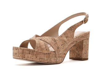 Pelle Moda Ilori Womens Dress Sandals Natural : 7.5 M, Leather