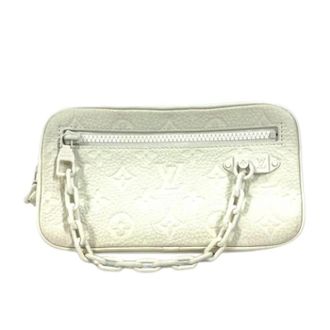 Louis Vuitton Pre-owned Monogram Empreinte Clutch Bag - unisex - Louis Vuitton Vintage - Vintage Handbags - White - ONE SIZE - Pre-owned