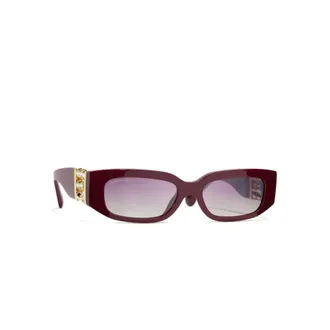 Chanel Dames, Accessoires, Rood, Maat: 53 MM