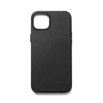 Mujjo Full Leather Wallet Case for iPhone 15 Plus and 14 Plus in Black at Nordstrom