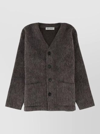 Our Legacy textured jacket featuring practical front pockets