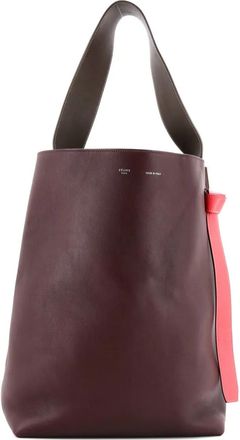 Celine Twisted Cabas Tote Calfskin Small hobo bag - Rood