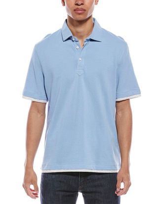 Brunello Cucinelli Pique Polo Shirt