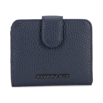 Mandarina Duck Mellow Leather Wallet, Womens Travel Accessories-Wallets, Dress Blue, One Size