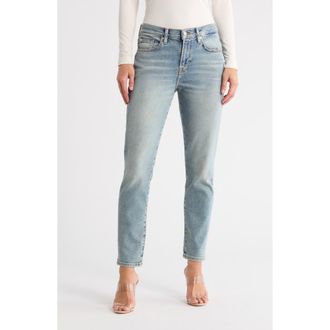 7 For All Mankind Josefina High Waist Ankle Boyfriend Jeans in Amuse Me at Nordstrom Rack, Size 29