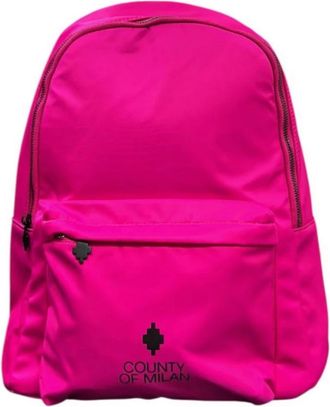 Marcelo Burlon Backpacks - unisex - Rugzakken - Roze - ONE Size - Tassen