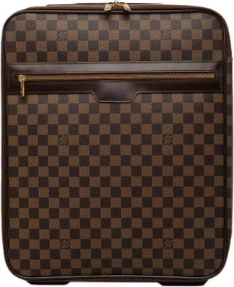 Louis Vuitton Pre-owned Pegase 45 - unisex - Vintage Weekendtas - Bruin - ONE Size - Vintage