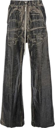 Rick Owens Black Relaxed Cargos