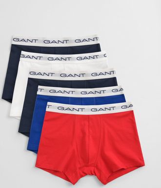 GANT Men 5-Pack Trunks (XXXL) MULTICOLOR