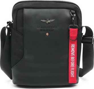 Aeronautica Bolt Am-491 Crossbody Tas - Heren - Schoudertassen - Zwart - ONE Size - Tassen