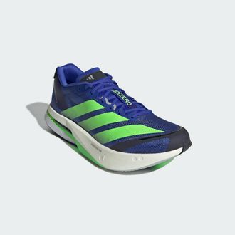 adidas adidas Performance Mens Adizero Boston 13 Shoes - Navy Textile - Size UK 11.5