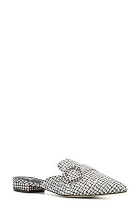 New York & Company Olga Houndstooth Mule in Black/White at Nordstrom Rack, Size 10