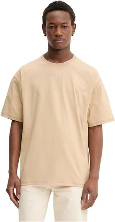 Diesel T-Lucien-Ihbi T-shirt - Heren - T-shirts - Beige - L - Katoen - Tops