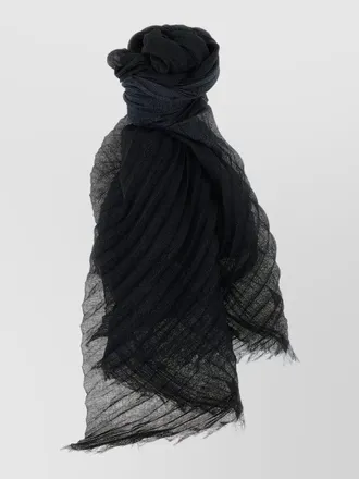 Issey Miyake gradient pleated stole