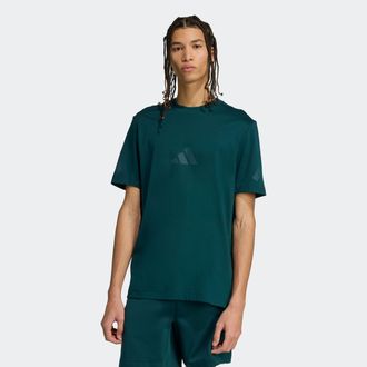 adidas adidas Sportswear M Z.N.E. TEE sportlicher Stil, Kurzarm, aus Baumwolle, ohne Verschluss