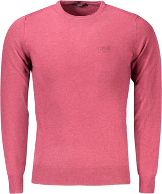 Cavalli Txm 60A Crewneck - Heren - Ronde hals truien - Rood - M - Polyester - Truien & Vesten