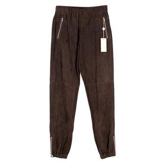 Michael Kors Brown Suede Joggers Size S