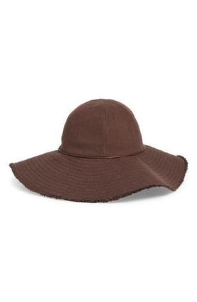 Rag & Bone Lily Sun Hat in Drkespso at Nordstrom Rack, Size Medium