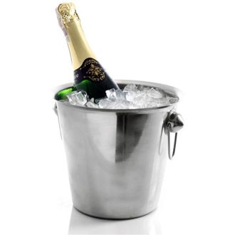 Trade Shop Trade Shop - Cubitera De Acero Para Champ&aacute;n Y Vino