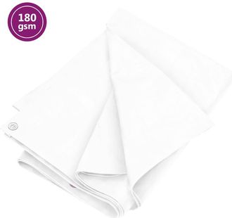 vidaXL Lona Hdpe Blanco 180 G/m&sup2; 8x10 M Vidaxl