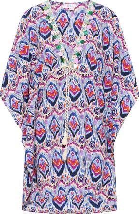 Izia Kimono Dames Blauw Veelkleurig