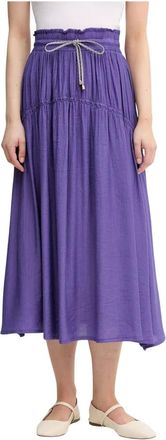 La Petite Francaise Mujer, Faldas, P&uacute;rpura, Talla: M