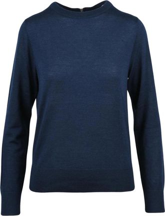 Beatrice .B Truien & Vesten, Dames, Blauw, L, Wol, Pullover met ronde hals