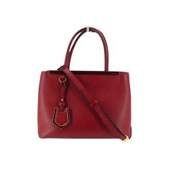 Fendi Fendi leren draagtas 2Jours