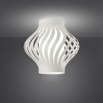 Linea Zero Plaf&oacute;n Blanco Cm. 40x39h