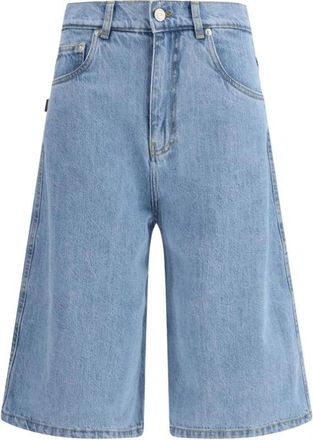 Coperni Denim Bermuda Shorts - Dames - Denim shorts - Blauw - M - Denim - Korte Broeken